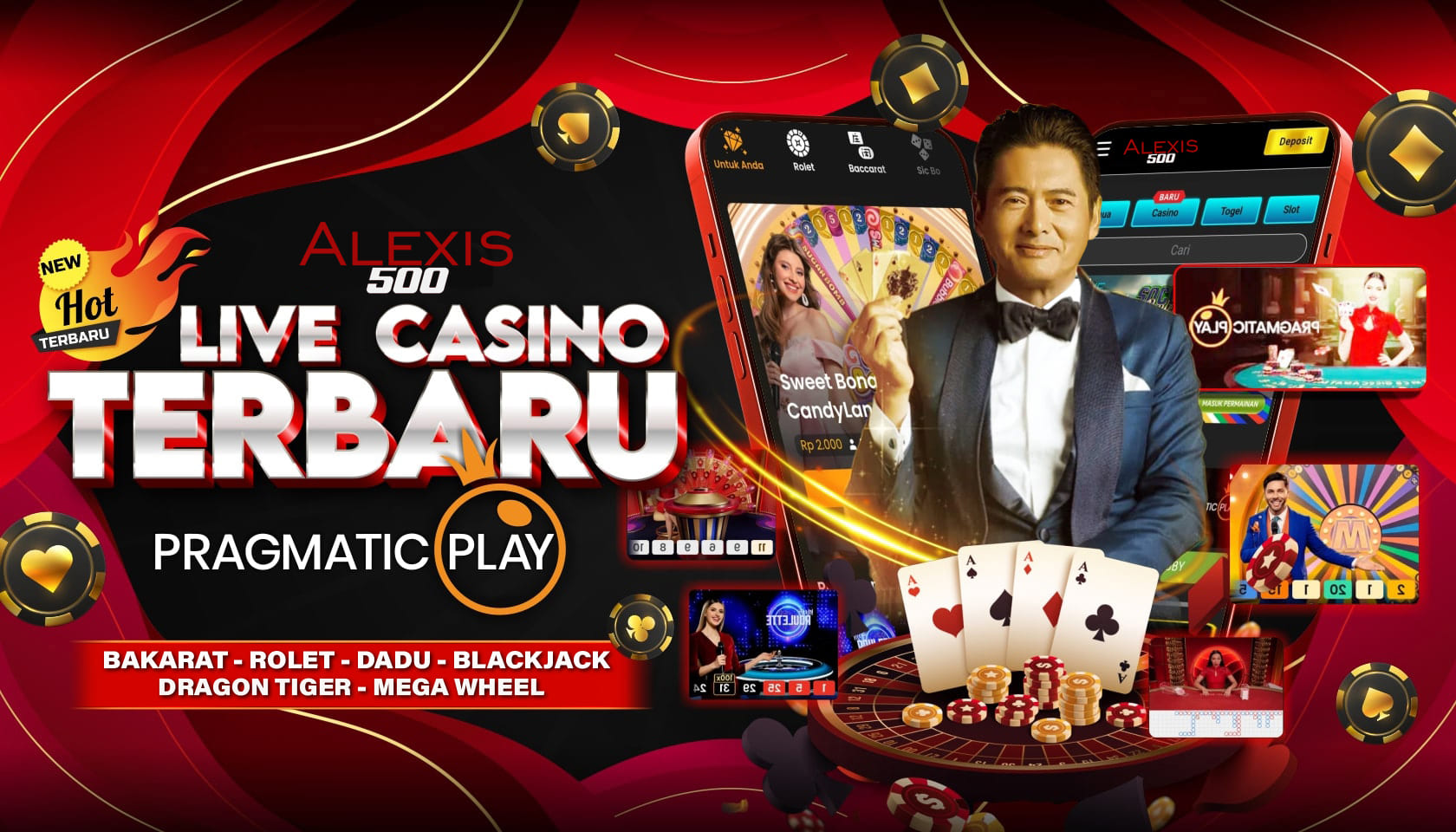 ALEXIS500 Menyediakan Permainan Casino Online Paling Populer